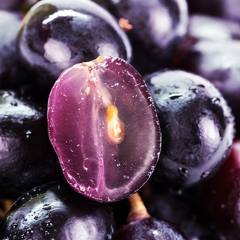 Маринованный виноград с корицей и черным перцем