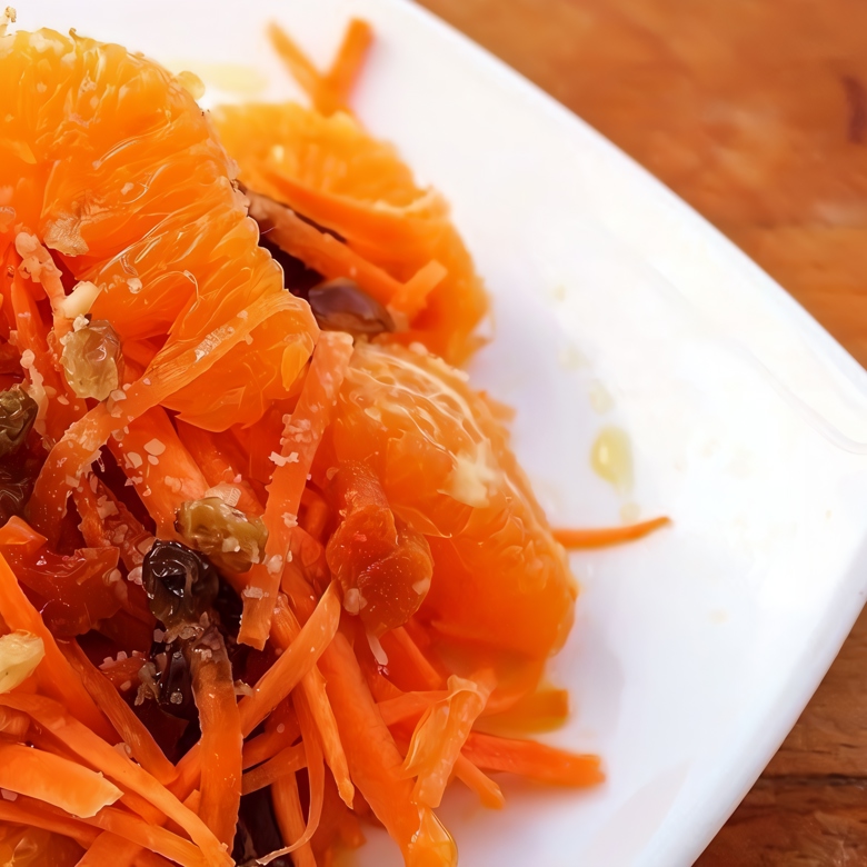 Морковный салат «Оранжевое настроение»