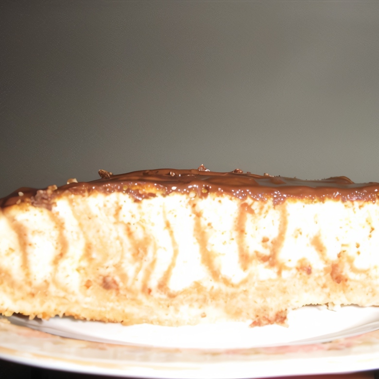Мраморный ванильный пирог