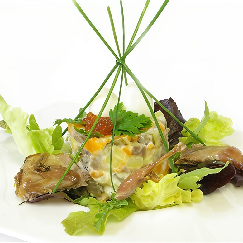 Яркий овощной салат-желе, рецепт с фото — hb-crm.ru