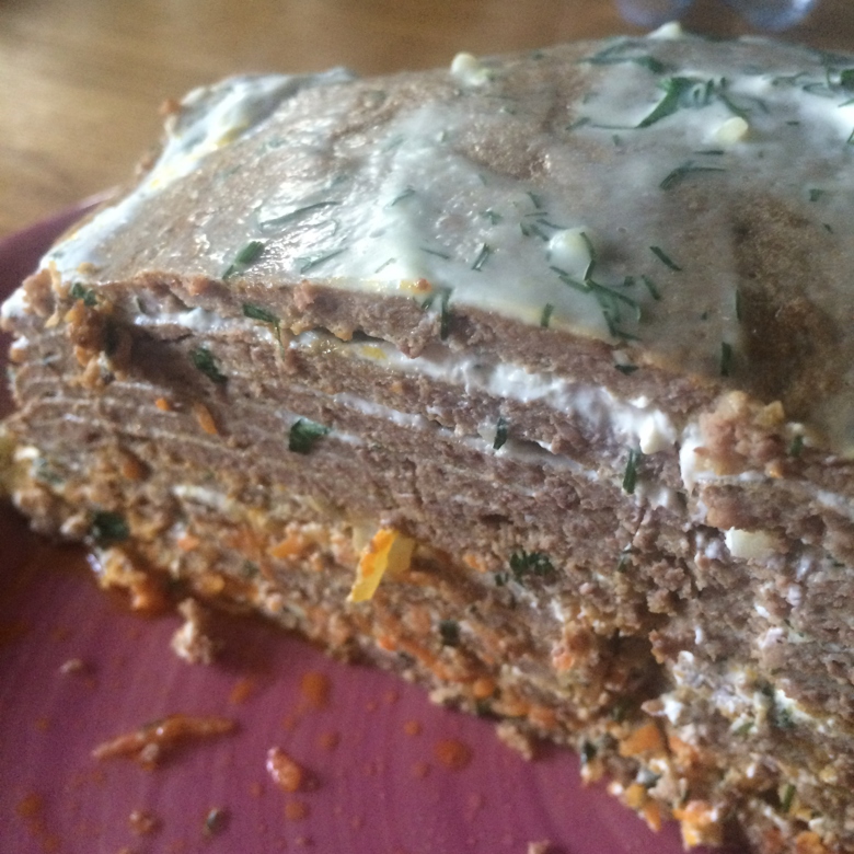 Печеночный торт со сметаной | Кулинарные рецепты от Ксении Бон Бон