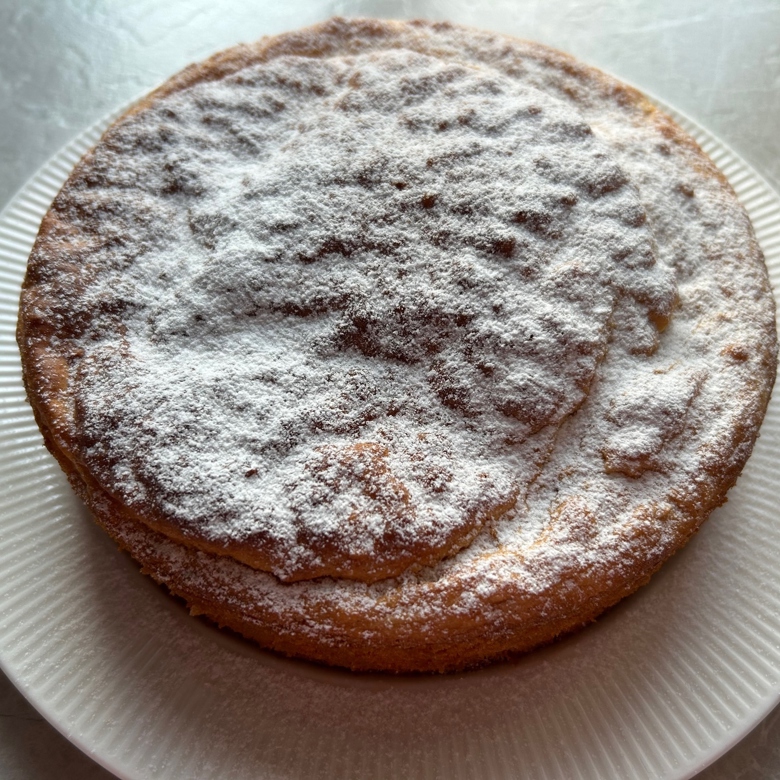 Персиковый пирог, пошаговый рецепт на ккал, фото, ингредиенты - Оля