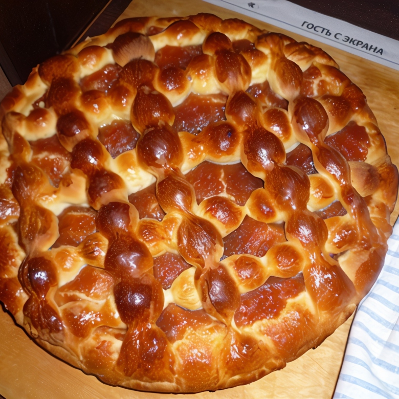 Молочный пирог с яблочным повидлом в духовке рецепт с фото пошагово