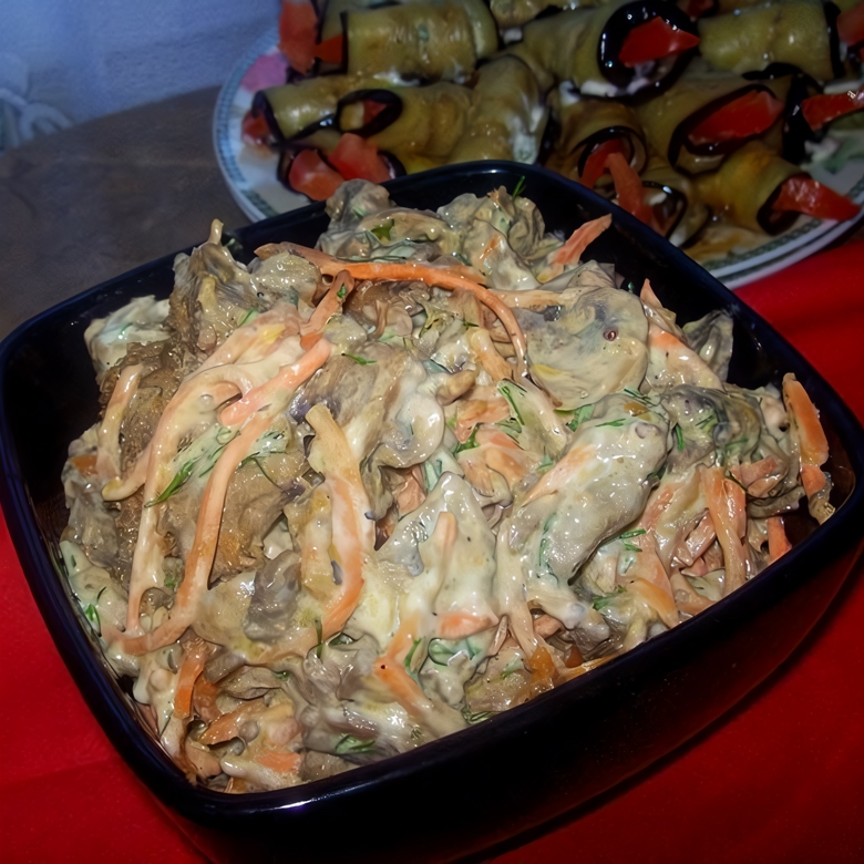 Сытный салат с куриной печенью, пошаговый рецепт на ккал, фото, ингредиенты - Елена-Sh