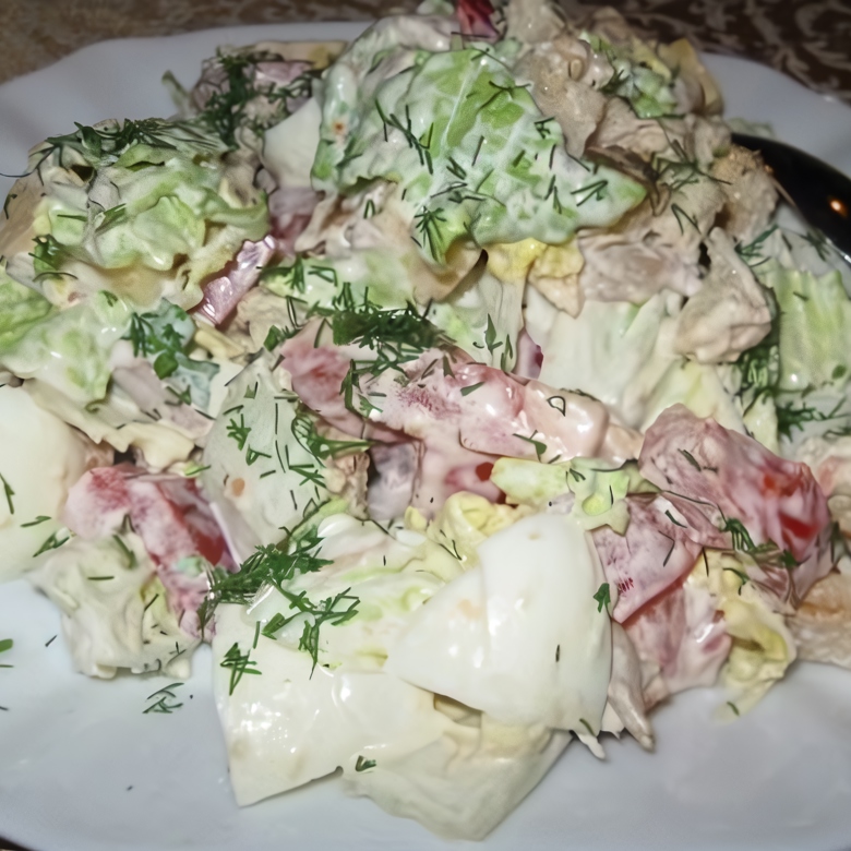 15 полезных салатов с капустой