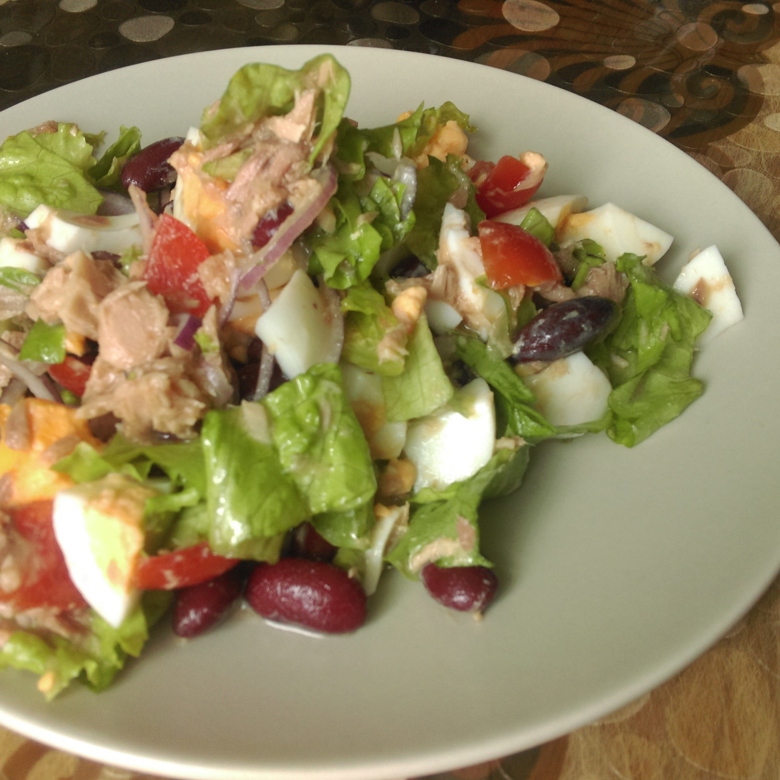Греческий салат с пастой и тунцом рецепт – Греческая кухня: Салаты. «Еда»