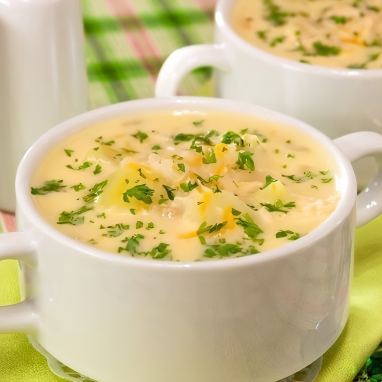 Суп с плавленым сыром и вермишелью в мультиварке — рецепт для мультиварки