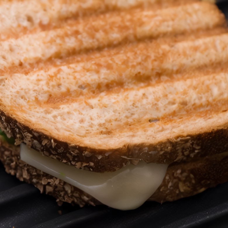 Сэндвичи с грибами и моцареллой