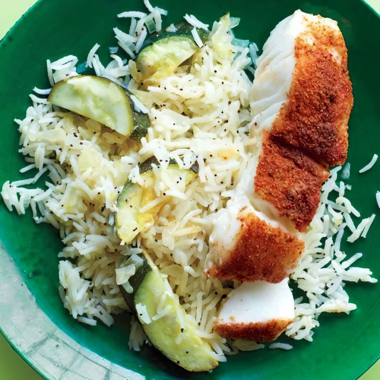 Рыба с рисом в духовке – рецепты с фото пошагово