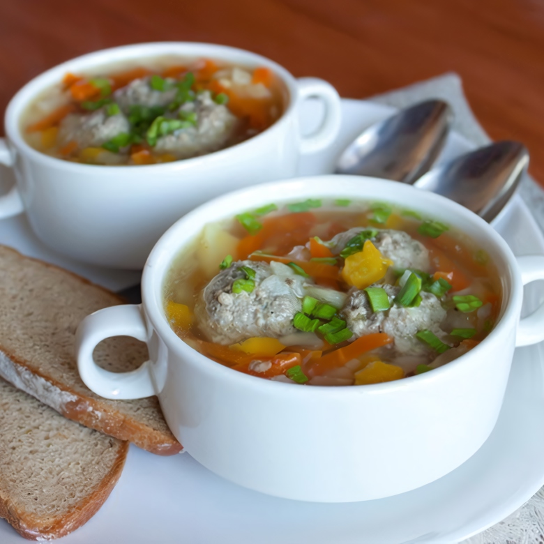 Суп с лапшой и фрикадельками в мультиварке — рецепт с фото пошагово