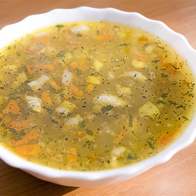 Рыбный суп с консервами «Фальшивая уха», пошаговый рецепт на ккал, фото, ингредиенты - Nikolay