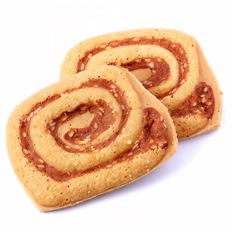 Творожное печенье с орехами