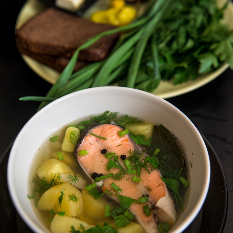 Уха из головы форели — рецепт с фото пошагово. Как сварить рыбный суп из головы и хвоста форели?