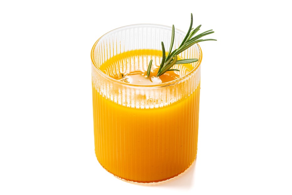 Фото рецепта Кисель из облепихи с розмарином