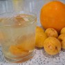 Фотография рецепта Абрикосовый компот на зиму с апельсином и корицей автор Изабелла Грачева
