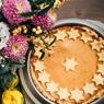 Фотография рецепта Американский тыквенный пирог с корицей автор Апполина Брусницына