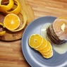Фотография рецепта Апельсиновые панкейки с корицей автор Ira Manannikova