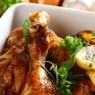 Фотография рецепта Ароматная курица с картофелем поитальянски автор Валерия Мачнева