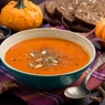 Фотография рецепта Ароматный тыквенный суп с чечевицей и кориандром автор Юлия Давидович