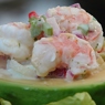 Фотография рецепта Авокадо фаршированные морепродуктами автор Katrina