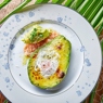 Фотография рецепта Авокадо жаренное с яйцом автор Еда