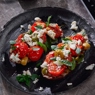Фотография рецепта Баклажан на гриле с томатами и греческим сыром автор Еда