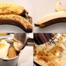 Фотография рецепта Банановые кексы с орехами и сырным кремом автор Алена