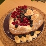 Фотография рецепта Банановый пирог с молоком автор Любовь Куликот