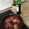 Фотография рецепта Баранина тушеная в красном вине и томатном соусе автор Виктория фомина