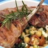 Фотография рецепта Баранина в беконе на гриле с салатом из овощей и козьего сыра автор Anita Ggdf
