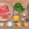 Фотография рецепта Баранья нога запеченная в панировке из горчицы и ароматных трав с картофельным пюре автор ШЕФМАРКЕТ