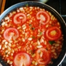 Фотография рецепта Белая фасоль с помидорами запеченная в духовке автор Semen Soloviev