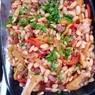 Фотография рецепта Белая фасоль запеченная с красным перцем и острыми колбасками автор Ирина Род