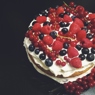 Фотография рецепта Бисквитный ягодный торт со сливочнотворожным кремом автор Екатерина Плетнева