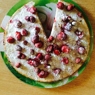 Фотография рецепта Бисквитный пирог с клубникой автор Диана Никифорова