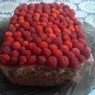 Фотография рецепта Бисквитный пирог с малиной автор Elizavetta Us