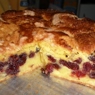 Фотография рецепта Бисквитный пирог с вишней автор Алена