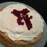 Фотография рецепта Бисквитный торт со сливками и ягодами автор Galina Pronina