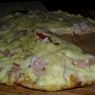 Фотография рецепта Быстрая пицца на сметанном тесте автор Настя Дроменко
