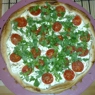Фотография рецепта Быстрая пицца с сулугуни автор Виктория Кондрашова