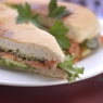 Фотография рецепта Быстрые сэндвичи с лососем овощами и рикоттой автор Masha Potashova