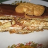 Фотография рецепта Быстрый кофейный торт с творожным кремом автор Алена