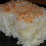 Фотография рецепта Быстрый кокосовый пирог со сливками автор Алена