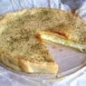 Фотография рецепта Быстрый пирог с адыгейским сыром и брынзой автор Ольга
