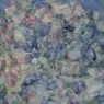 Фотография рецепта Быстрый салат с фасолью и крабовыми палочками автор moriachka