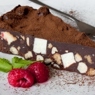 Фотография рецепта Быстрый шоколадный торт из печенья без выпечки автор Анастасия Лебедева