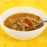 Фотография рецепта Быстрый суп из индейки с коричневым рисом автор Masha Potashova