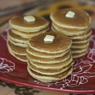 Фотография рецепта Блинчики на сливках поамерикански pancakеs автор Дарья