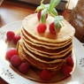 Фотография рецепта Блинчики на сливках поамерикански pancakеs автор Ольга Николаева