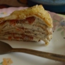 Фотография рецепта Блинный пирог с форелью автор Masha Latewood